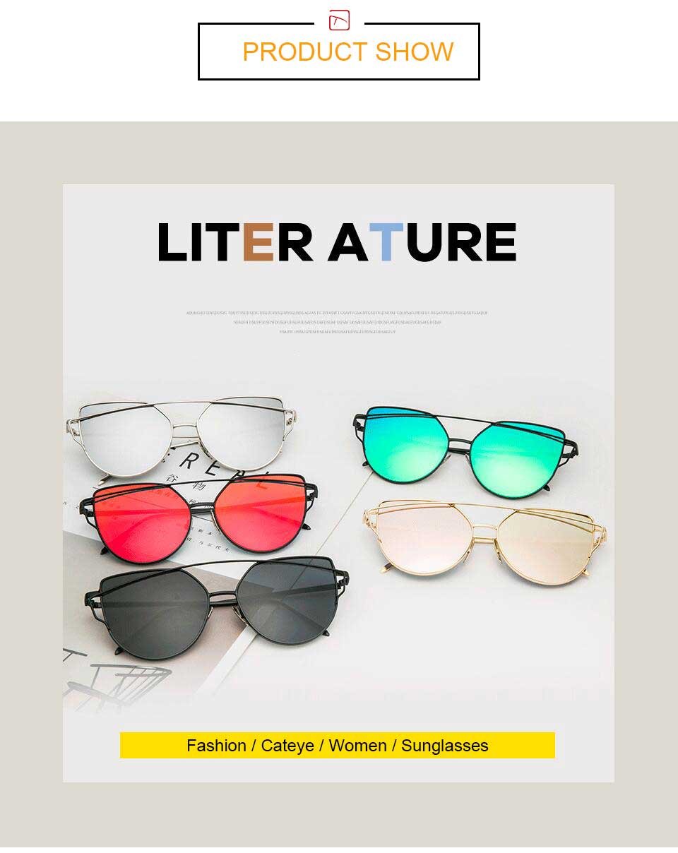 Large Cat Eye Glasses