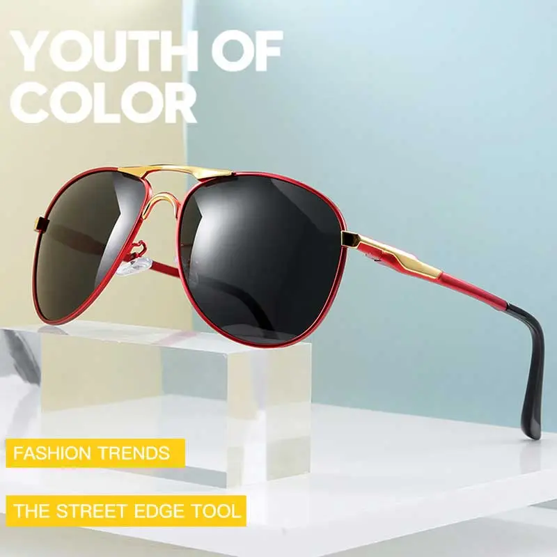 Black Aviator Sunglasses